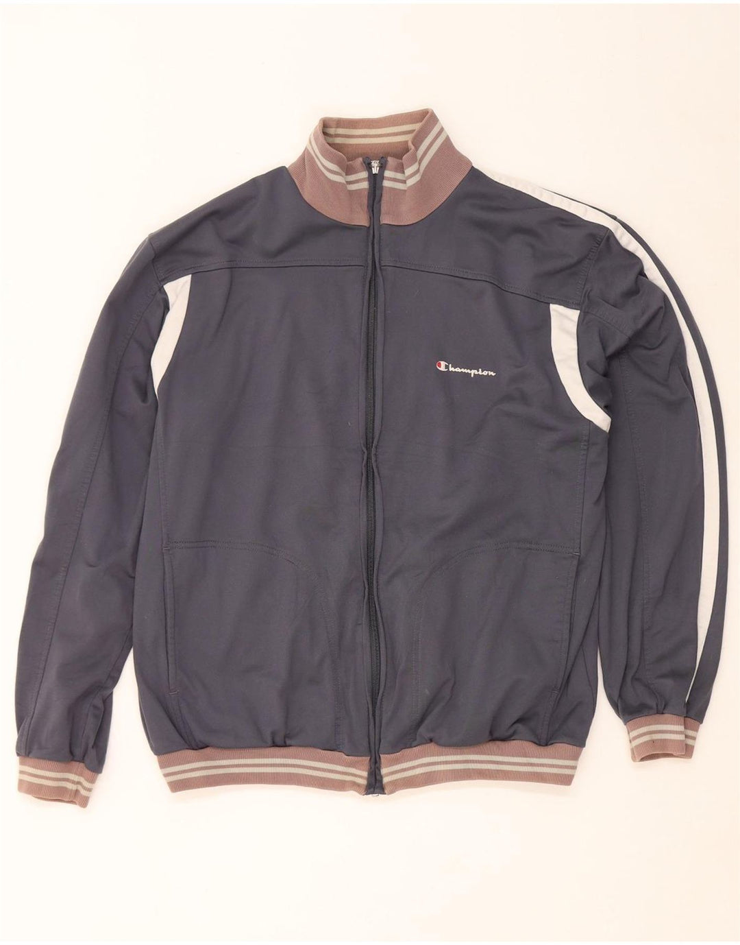 Champion Træningsdragt til mænd Topjakke XL Grå Colourblock Polyester