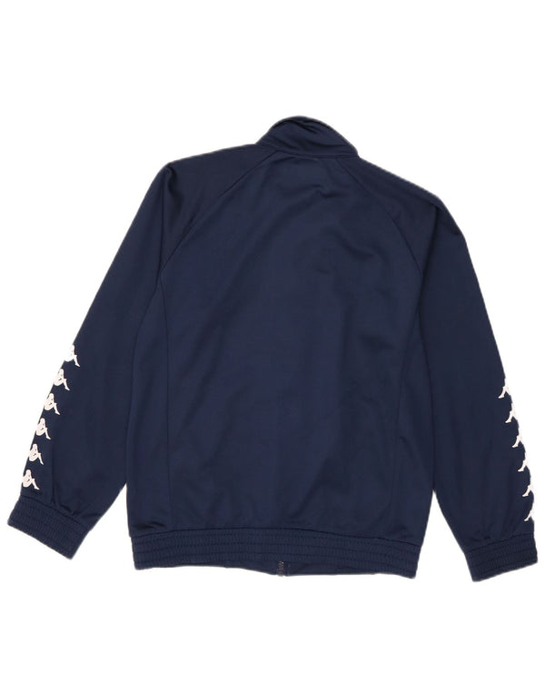 Kappa Boys Grafisk træningsdragt Topjakke 11-12 år Navy Blue Sports