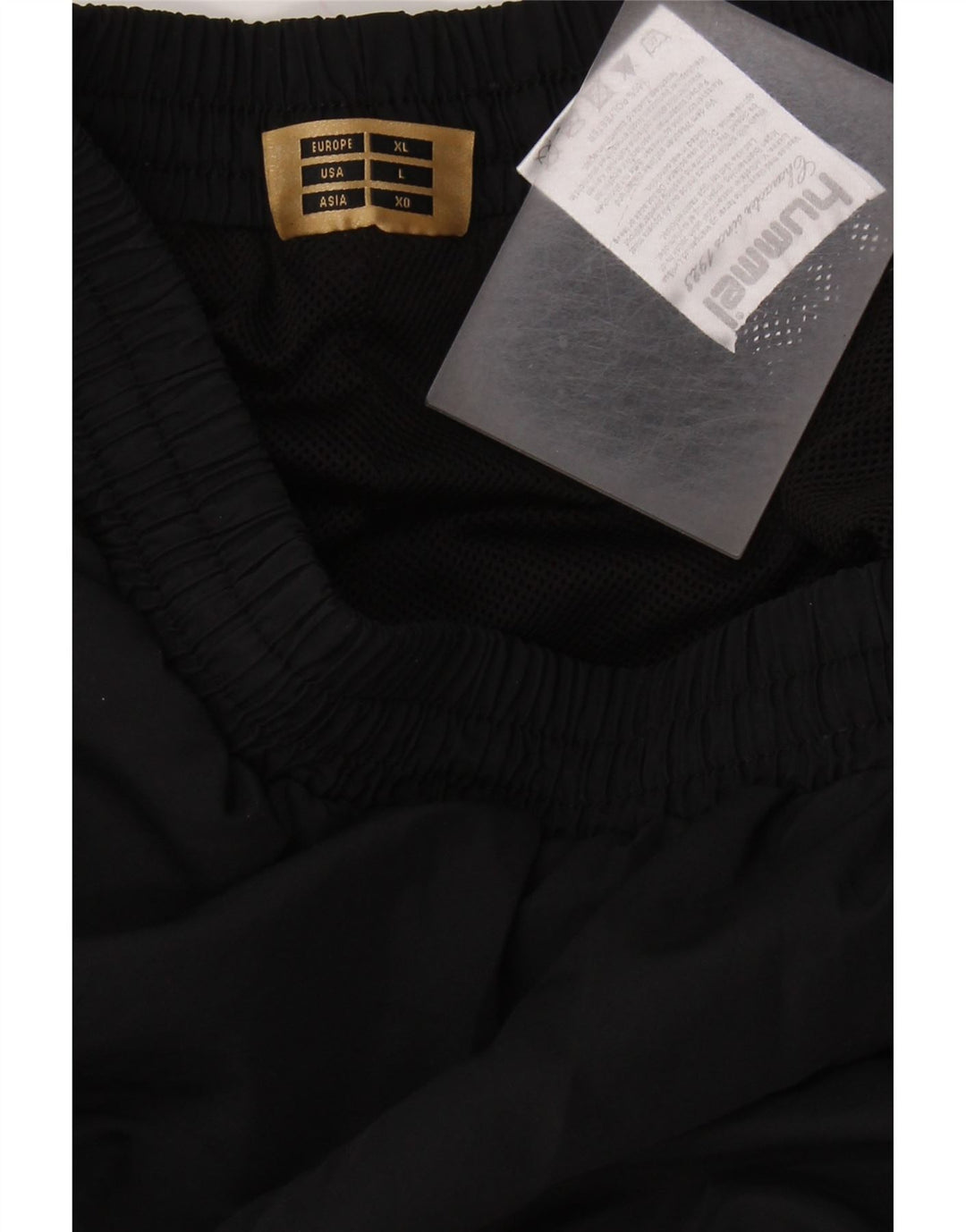 HUMMEL Grafisk træningsdragt bukser til mænd Stor sort polyester