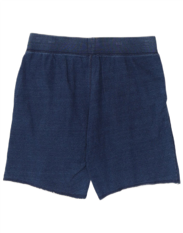 CHAMPION Mens Sport Shorts Medium  Navy Blue Cotton