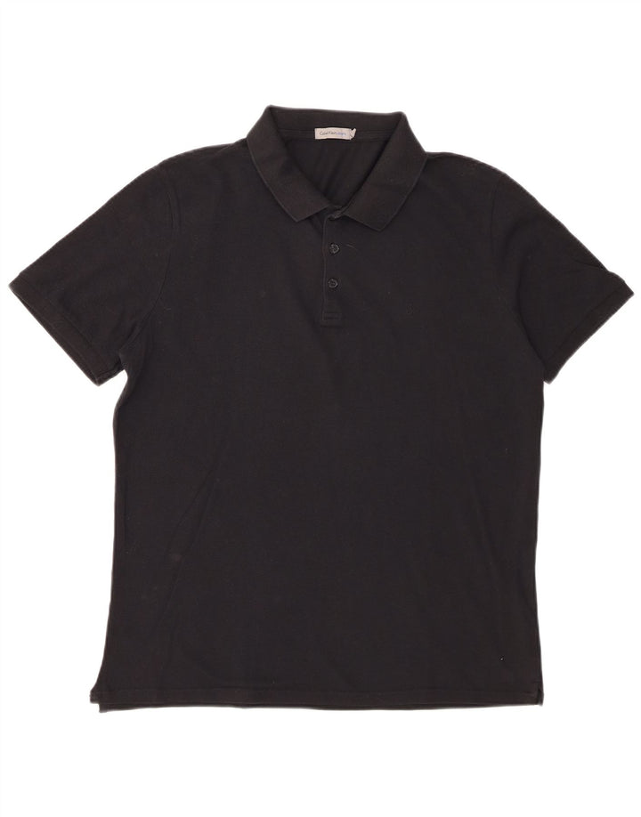 Calvin Klein Jeans Polo Shirt til mænd Large Sort