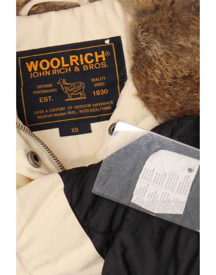 Woolrich Militærjakke til kvinder UK 6 XS Beige Nylon