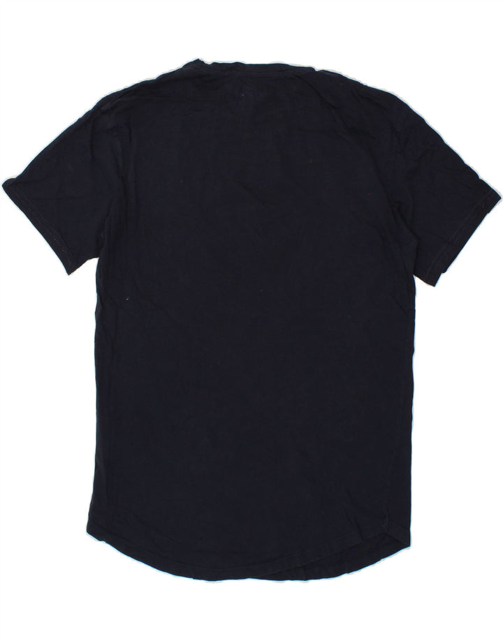 JACK & JONES Mens T-Shirt Top Large Navy Blue Cotton Vintage Jack & Jones and Second-Hand Jack & Jones from Messina Hembry 