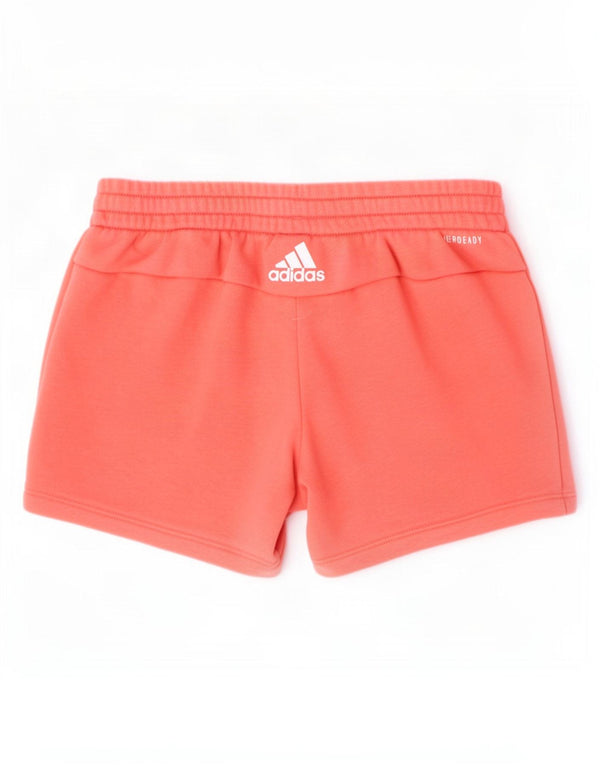 Adidas Girls Aeroready Graphic Sports Shorts 12-13 år Pink Bomuld