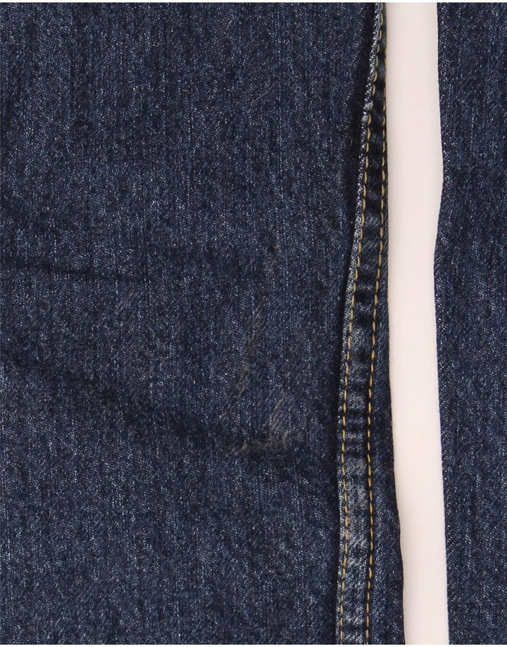 Lee Straight Jeans til mænd W44 L27 marineblå bomuld