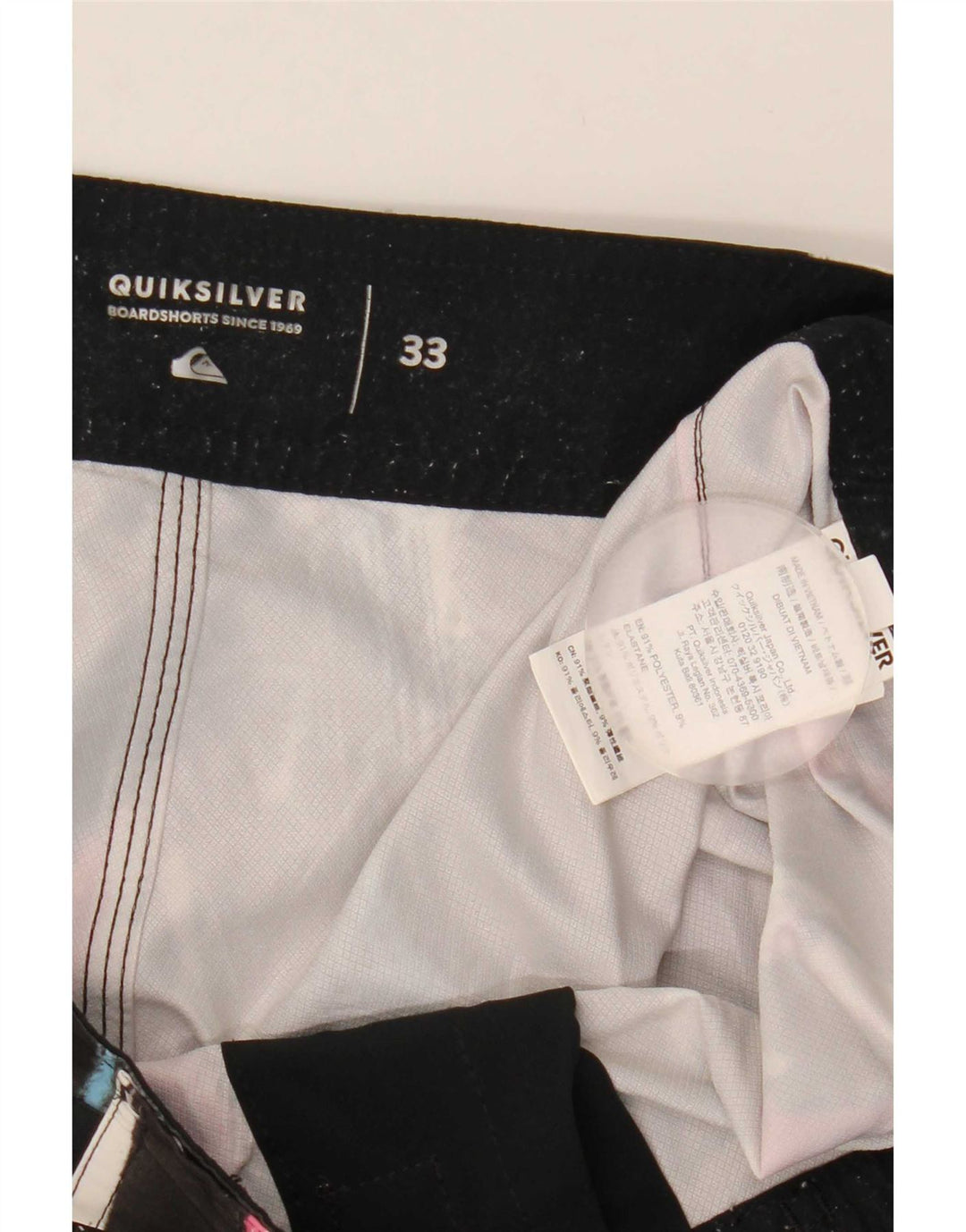 Quiksilver Badeshorts til mænd Medium Grey Tie Dye Polyester
