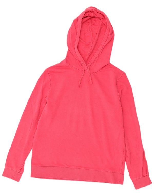 Marks & Spencer hættetrøje til kvinder UK 12 Medium Pink Bomuld