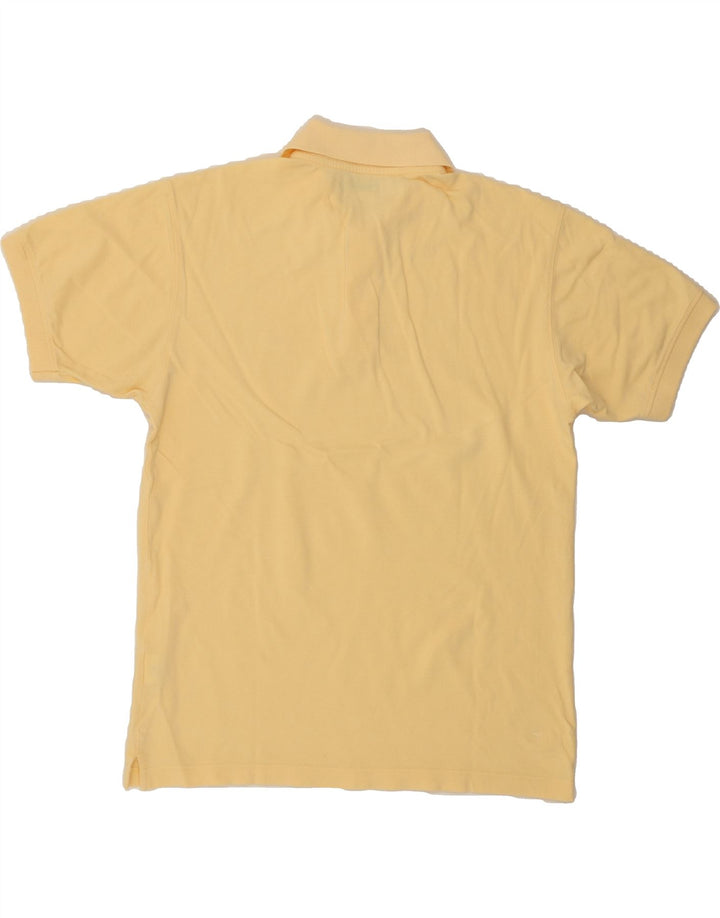 ASICS Mens Polo Shirt Medium Yellow Cotton Vintage Asics and Second-Hand Asics from Messina Hembry 