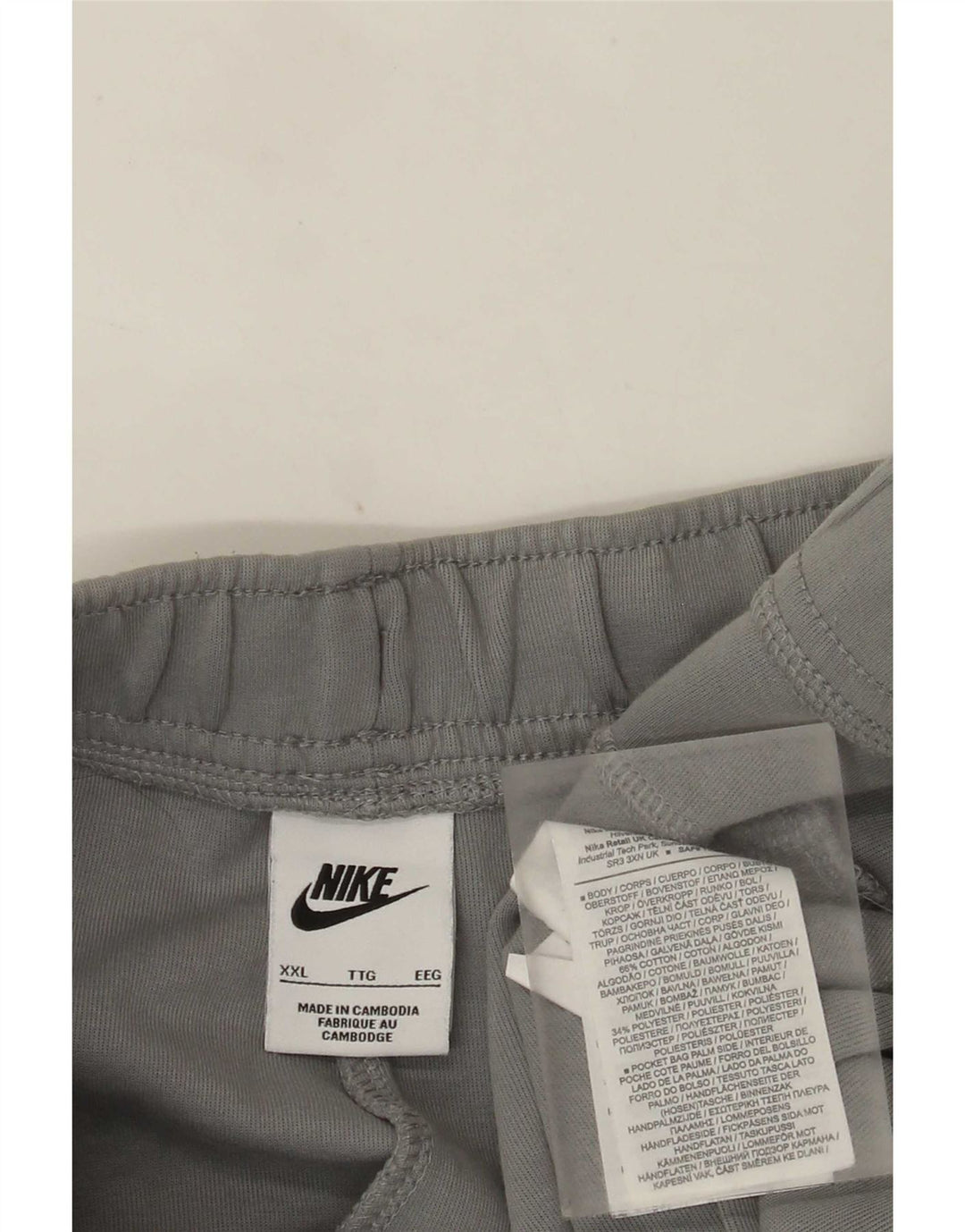 Nike Træningsdragt til mænd Joggers 2XL Grå Bomuld