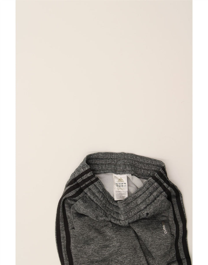 ADIDAS Boys Climalite Sport Shorts 9-10 Years  Grey Polyester Vintage Adidas and Second-Hand Adidas from Messina Hembry 