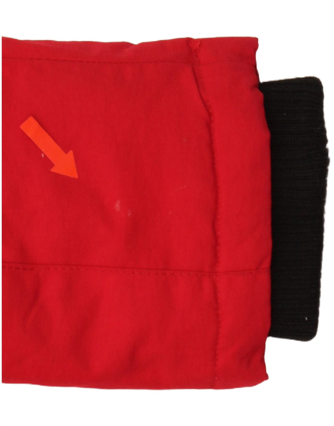 Superdry Oversized Parkajakke med hætte til kvinder UK 10 Lille rød nylon