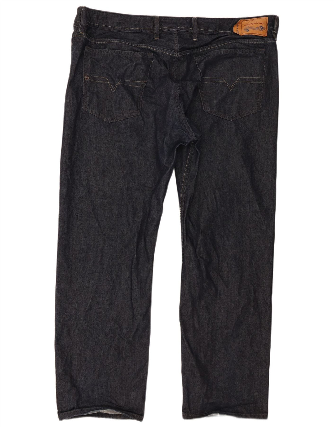 Diesel Herre Waykee Regular Straight Jeans W40 L30 Marineblå Bomuld