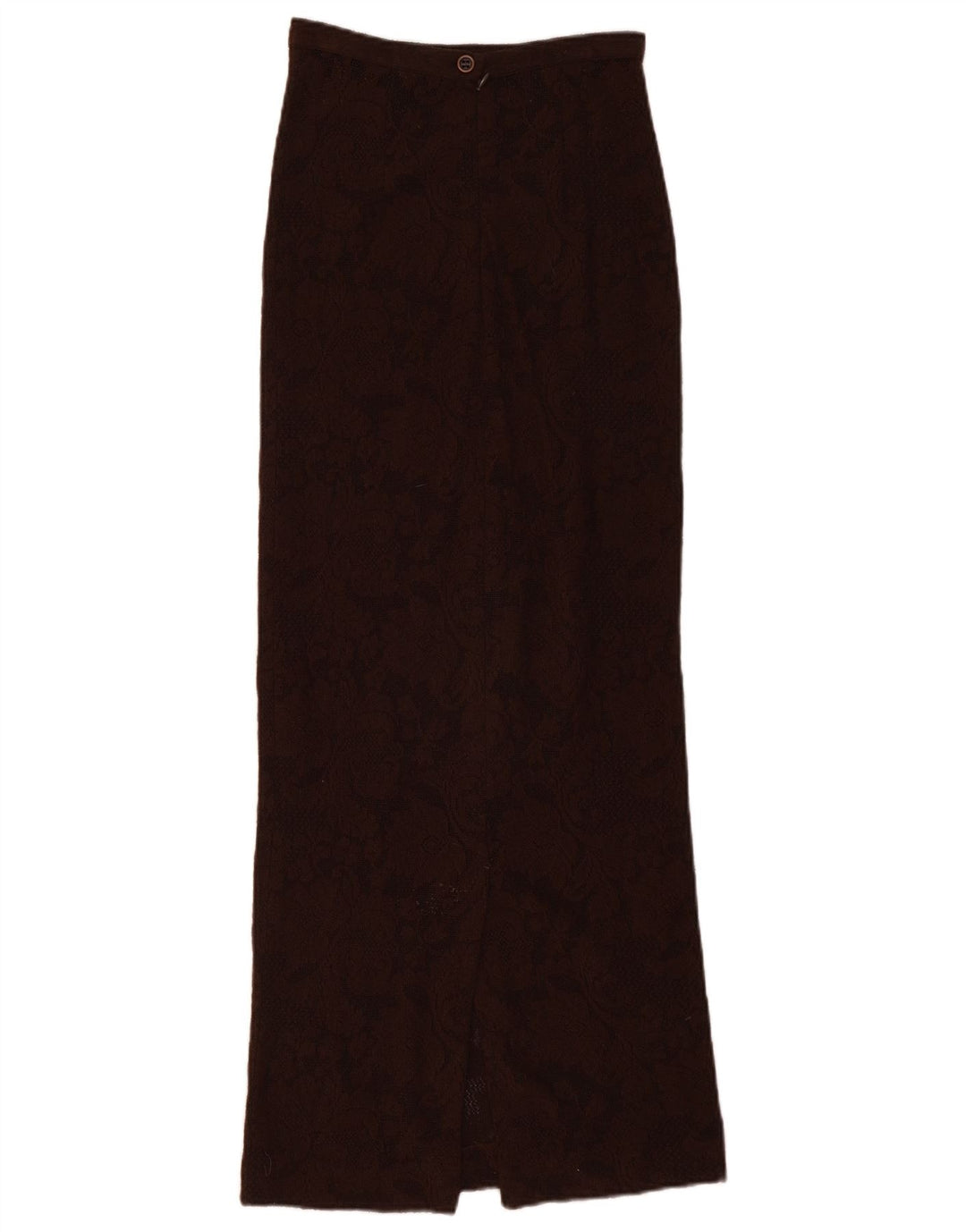 DOLCE & GABBANA strikket maxi-nederdel til kvinder W26 Small Brown Floral