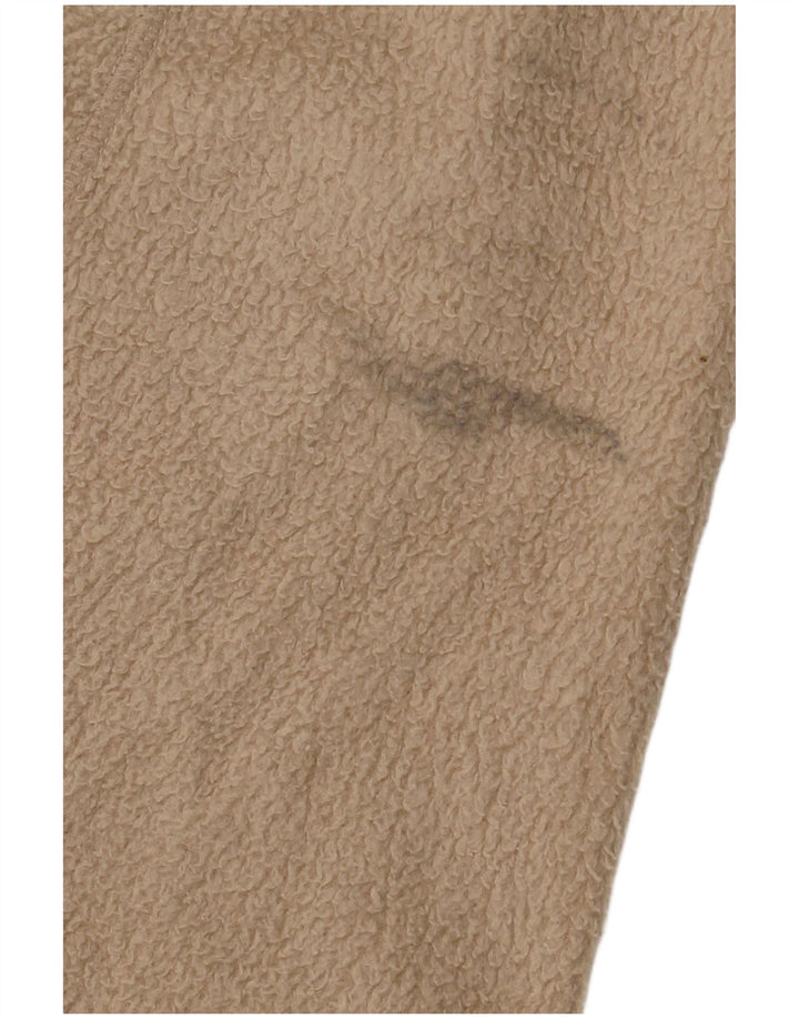 FILA Fleecejakke til mænd UK 36 Small Beige Colourblock Polyester