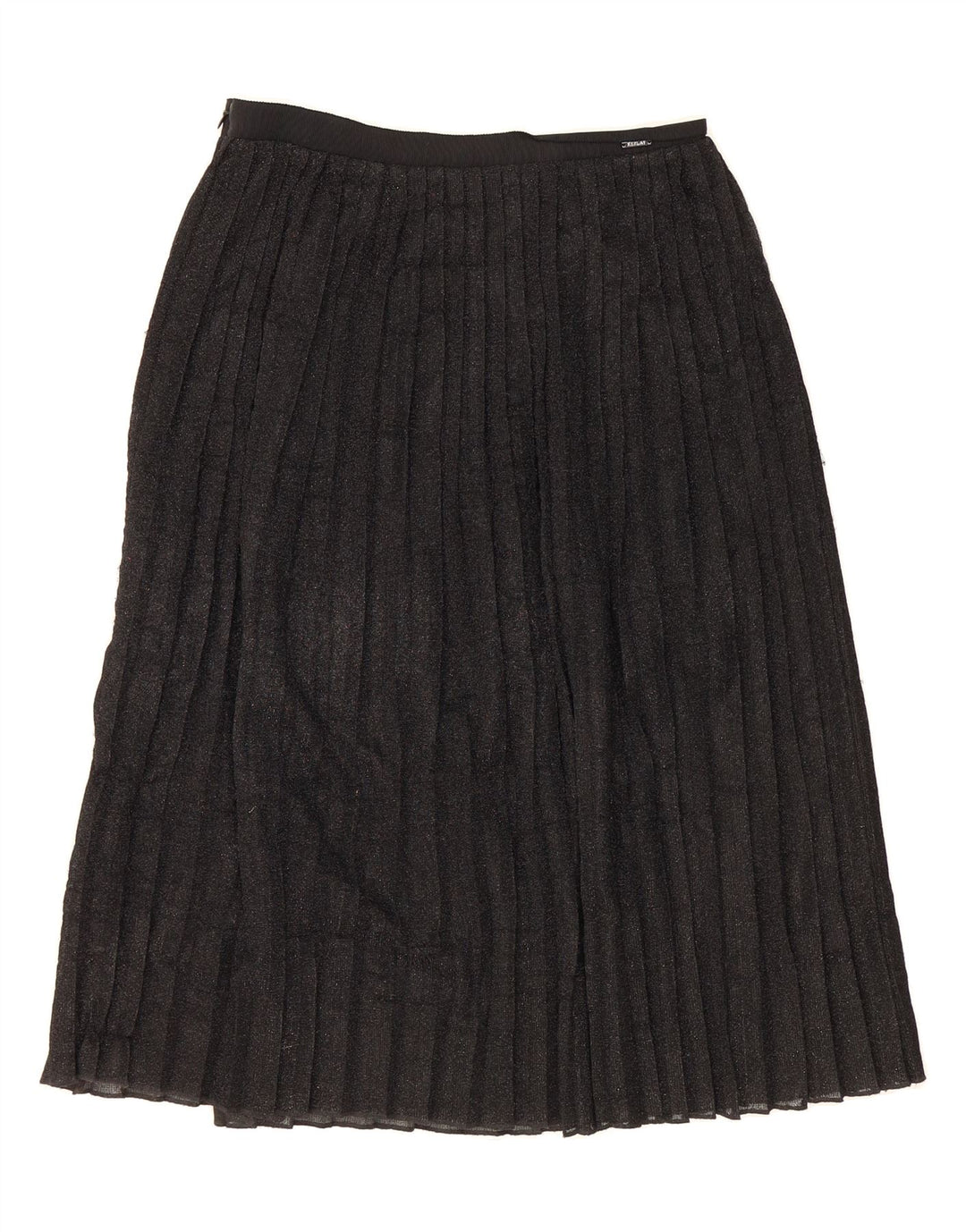 REPLAY Womens Pleated Skirt Medium W30 Black Polyester Vintage Replay and Second-Hand Replay from Messina Hembry 