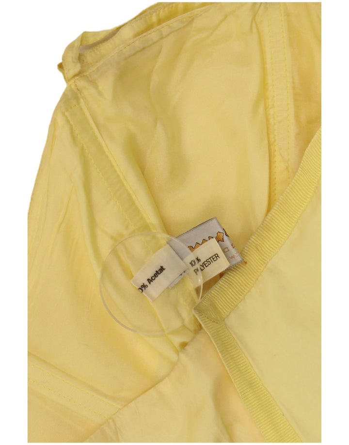 Murek Dame Asymmetrisk Stropløs Kjole EU 38 Medium Yellow Acetate