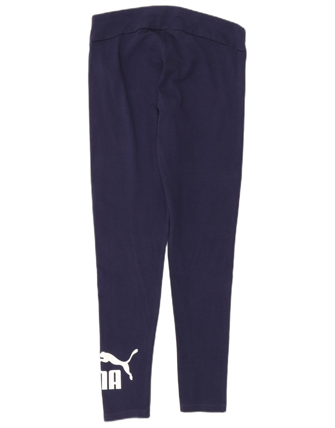 Puma Grafiske Leggings til kvinder UK 12 Mellem marineblå bomuld