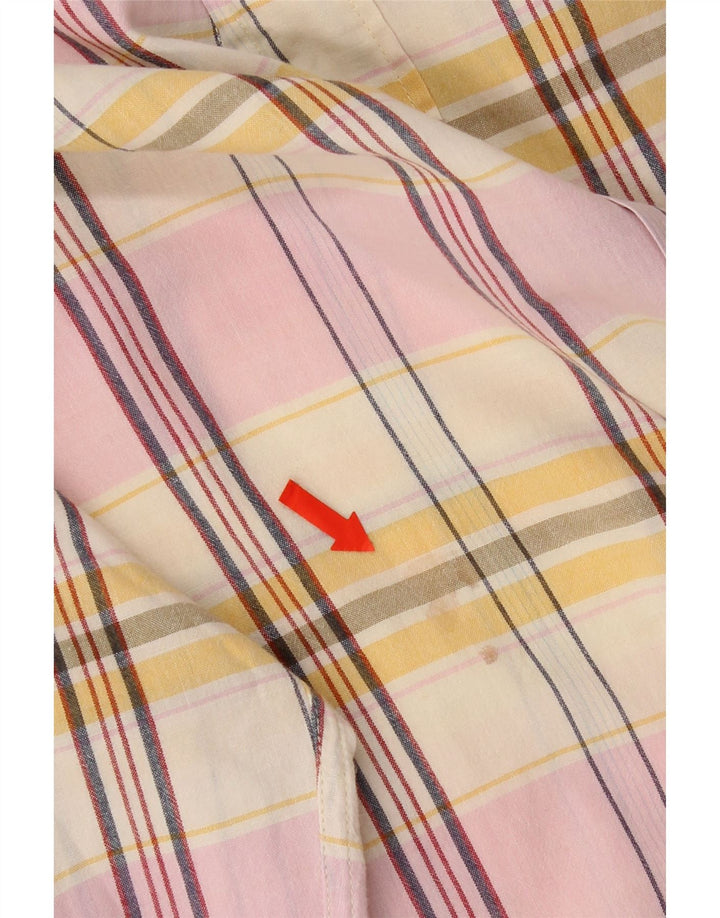 Marlboro Classics Herreskjorte Stor flerfarvet Plaid Bomuld