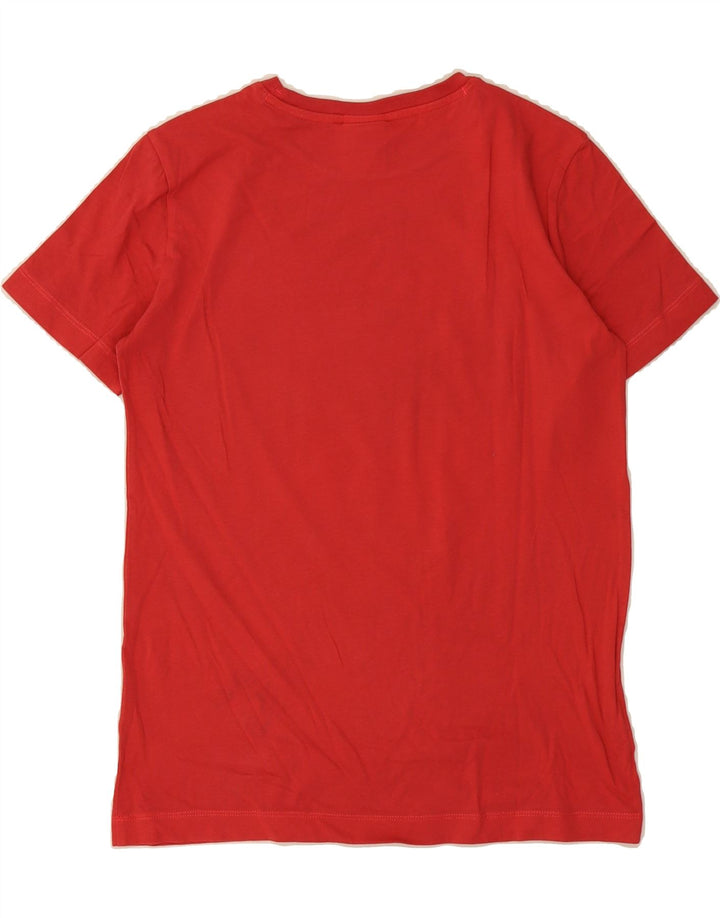 CHAMPION Mens Graphic T-Shirt Top Small Red Cotton Vintage Champion and Second-Hand Champion from Messina Hembry 