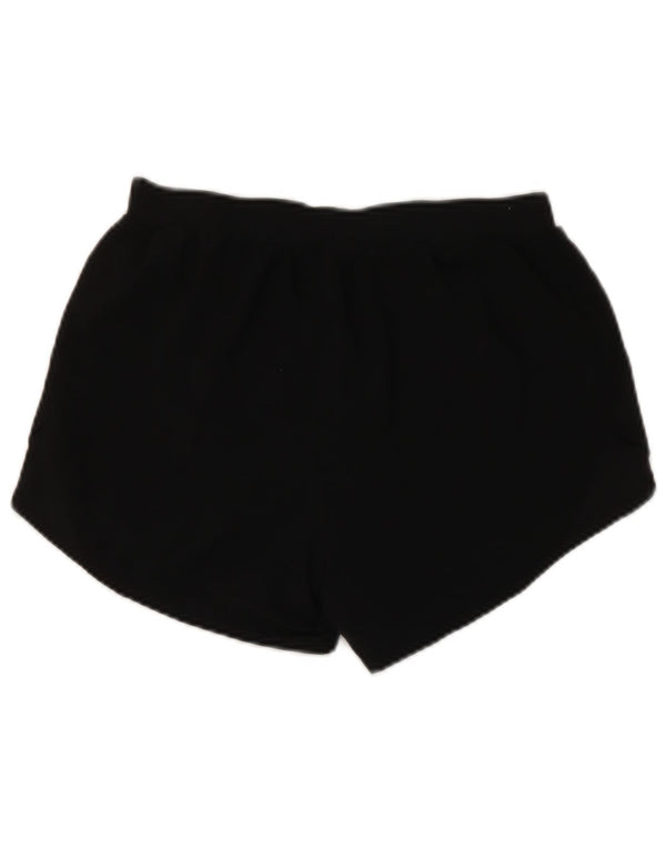 Under Armour Womens Heat Gear Sports Shorts UK 6 XS Sort