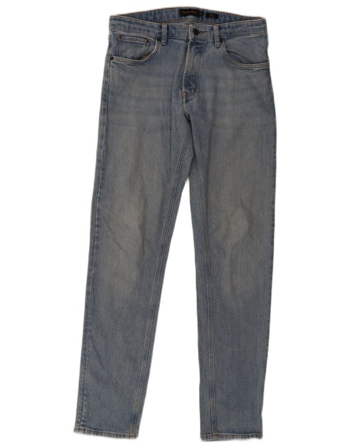 Massimo Dutti Herre Slim Jeans EU 40 Medium W31 L33 Blå
