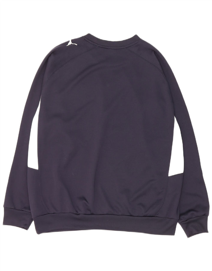 Puma Herre grafisk sweatshirt Jumper XL Navyblå polyester