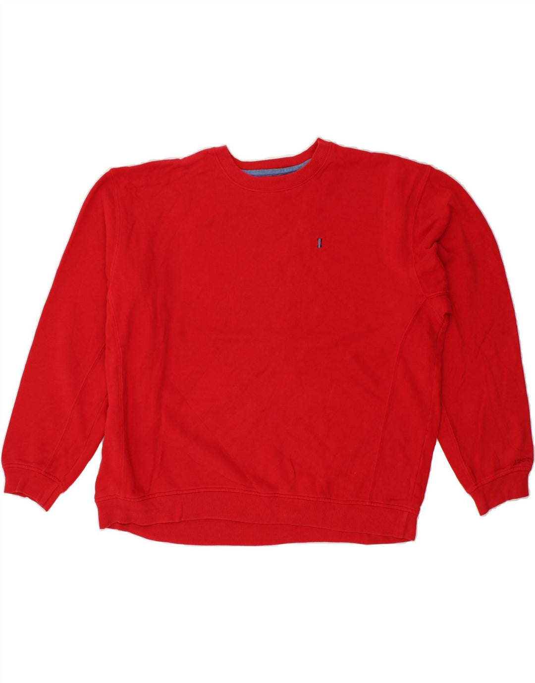 IZOD Mens Sweatshirt Jumper XL Red Cotton Vintage Izod and Second-Hand Izod from Messina Hembry 