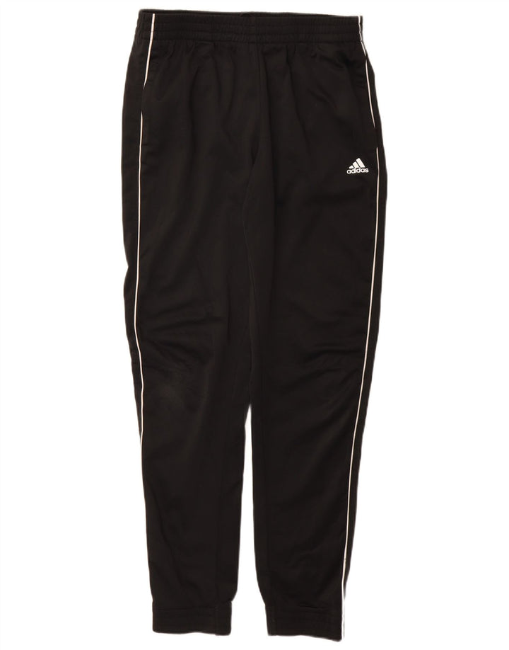 Adidas Drenge Træningsdragt Bukser Joggers 13-14 År Sort Polyester