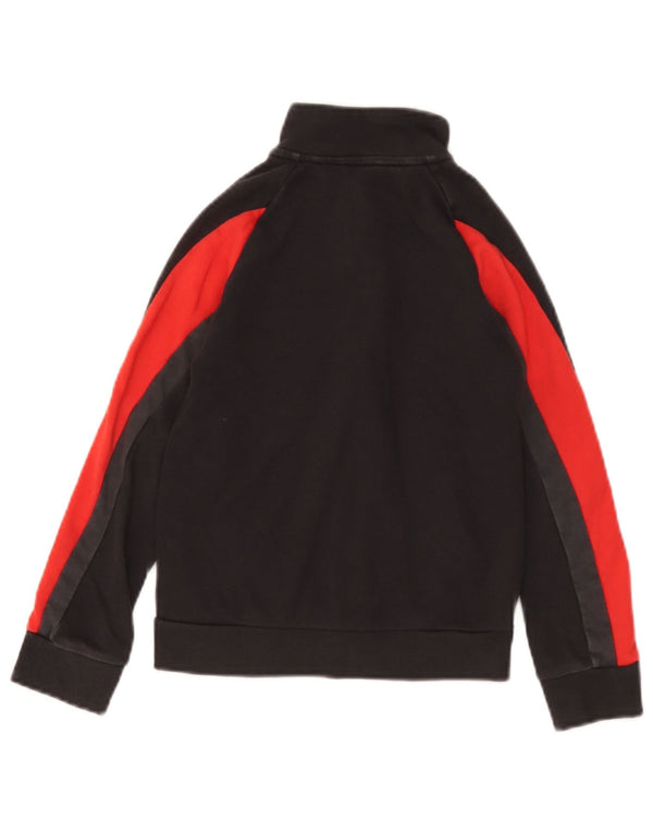 Adidas drenge grafisk træningsdragt topjakke 7-8 år XS Sort Colourblock