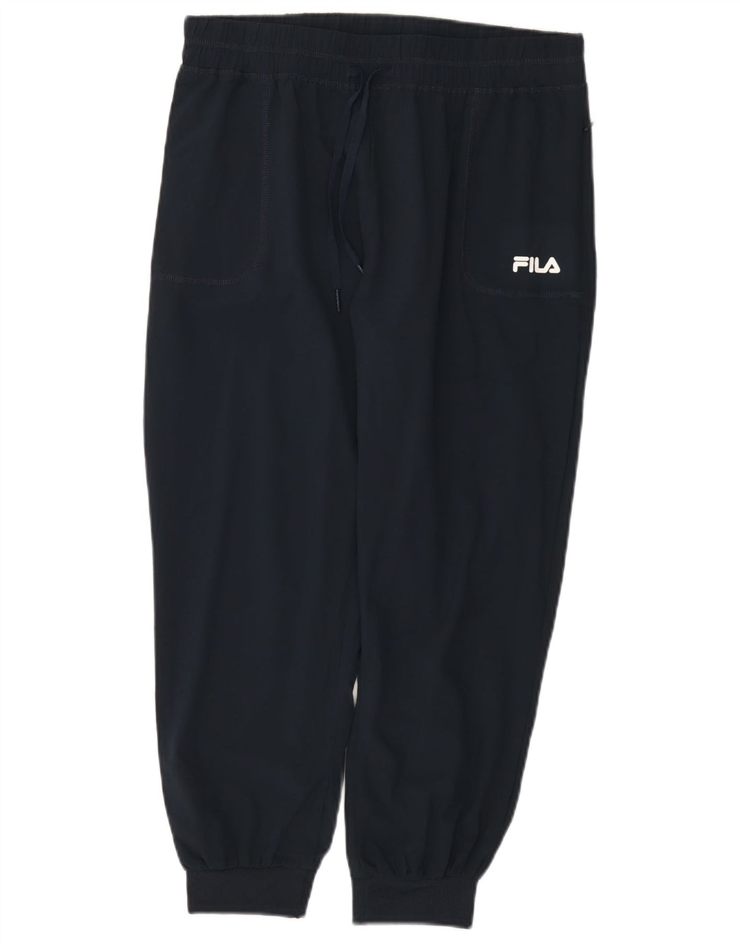 Fila træningsdragt til kvinder Joggers UK 12 Medium Navy Blue Polyester
