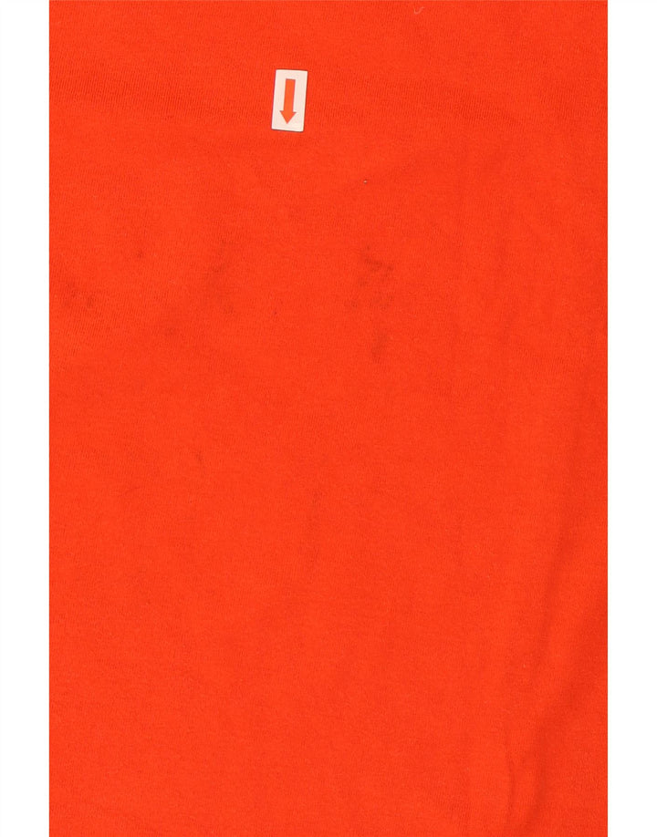 Puma Boys T-Shirt Top 15-16 år Orange Colourblock