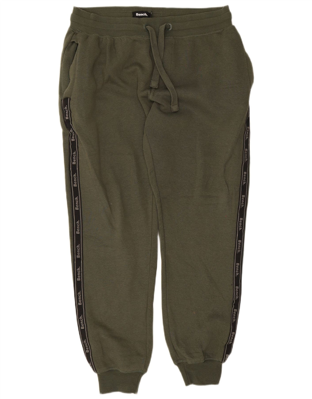 Bænk Herre grafisk træningsdragt Bukser Joggers Large Green Colourblock