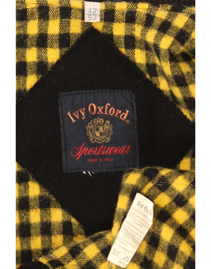 Ivy Oxford Herre Bomber Jacket UK 42 XL Sort Uld