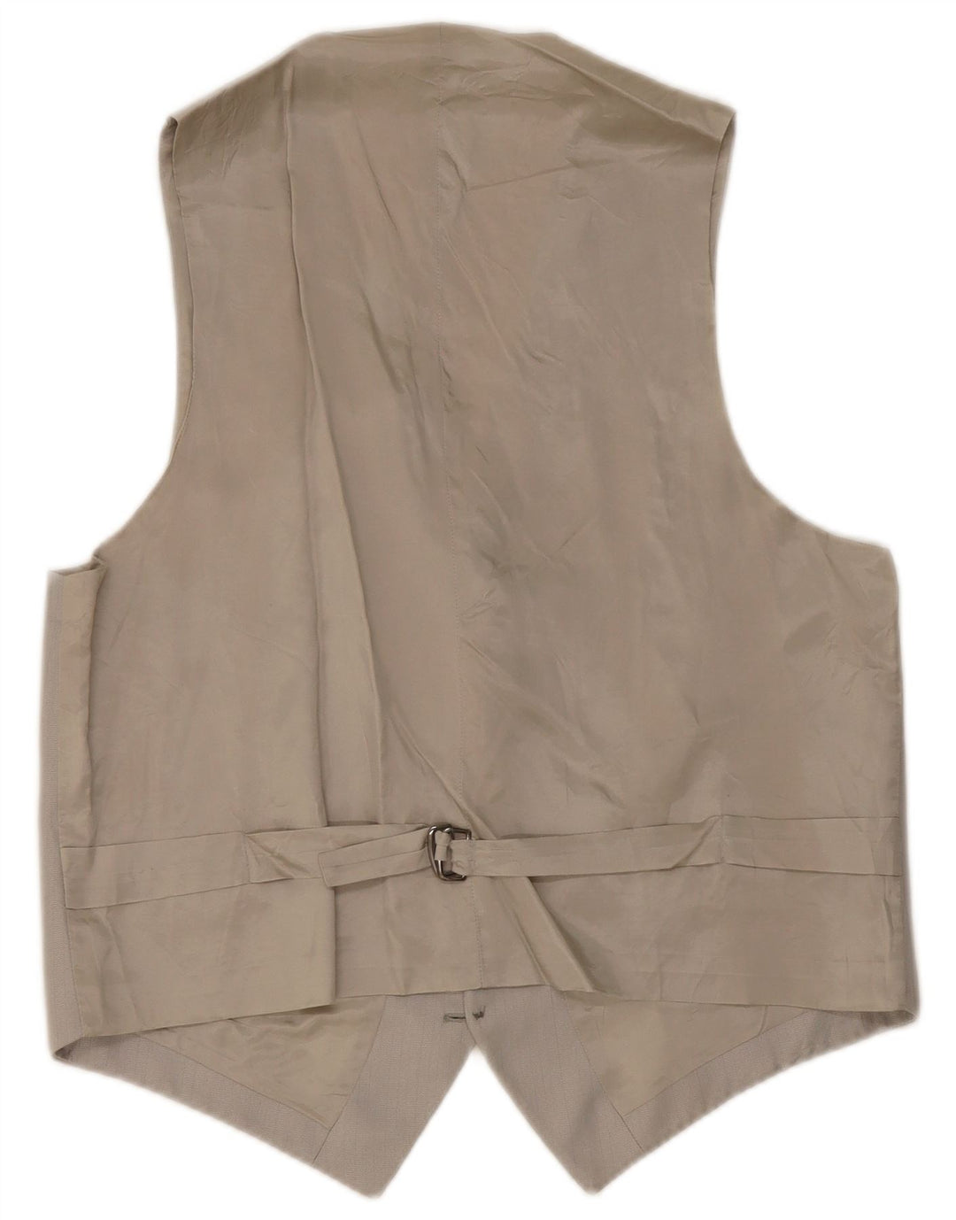 San Remo herrevest mellemgrå nålestribe