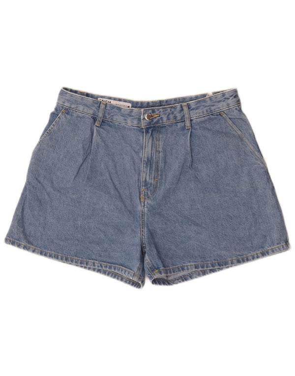 Zara Dame denim Shorts Medium W30 Blå Bomuld