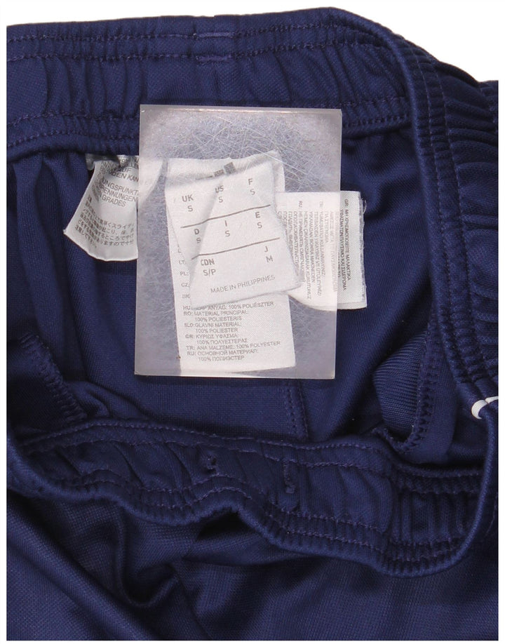 ADIDAS Womens Climalite Tracksuit Trousers Small Navy Blue Polyester