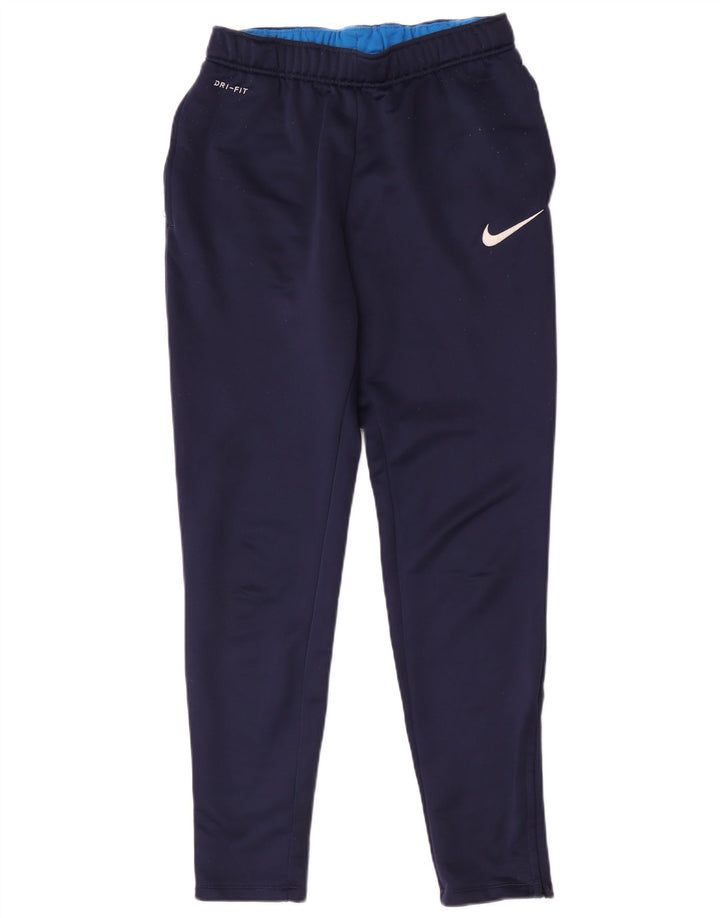 Nike Herre Dri Fit træningsdragt Bukser Medium Navy Blue Polyester