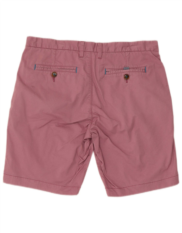 Ted Baker Herre Regular Chino Shorts W34 Large Pink Bomuld