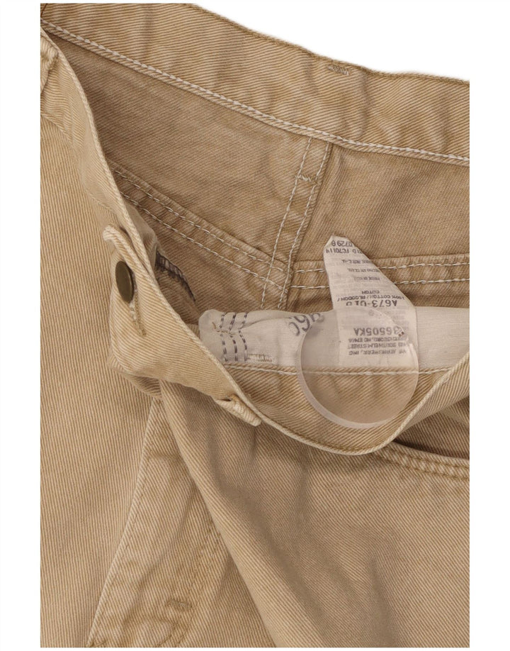 WRANGLER Denimshorts til mænd W38 XL Beige Bomuld
