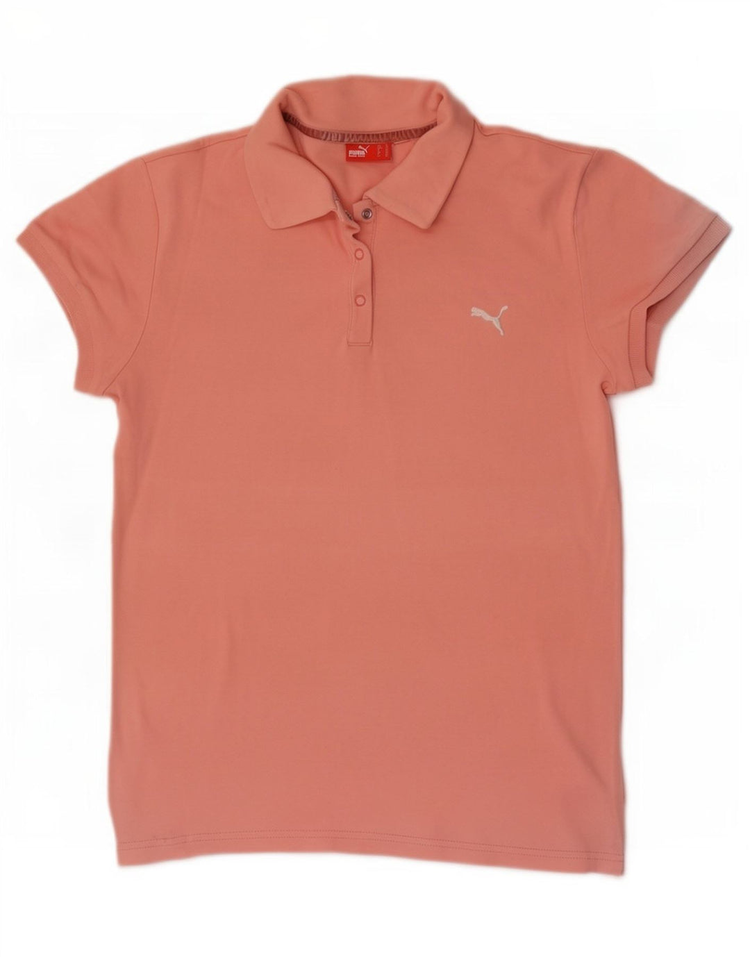 Puma Dame Polo Shirt UK 14 Large Pink