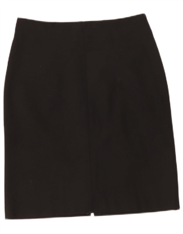 Trussardi Pencil Nederdel til kvinder IT 40 Small W28 Sort Polyester