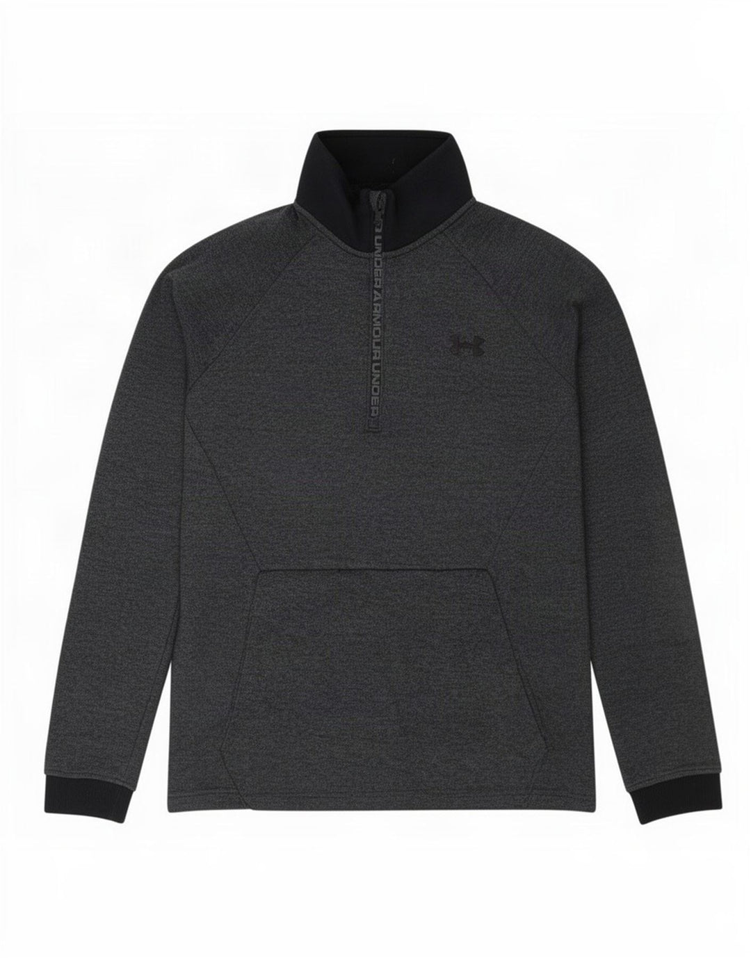Under Armour Herre Grafisk Pullover Træningsdragt Top Medium Navy Blue Flecked