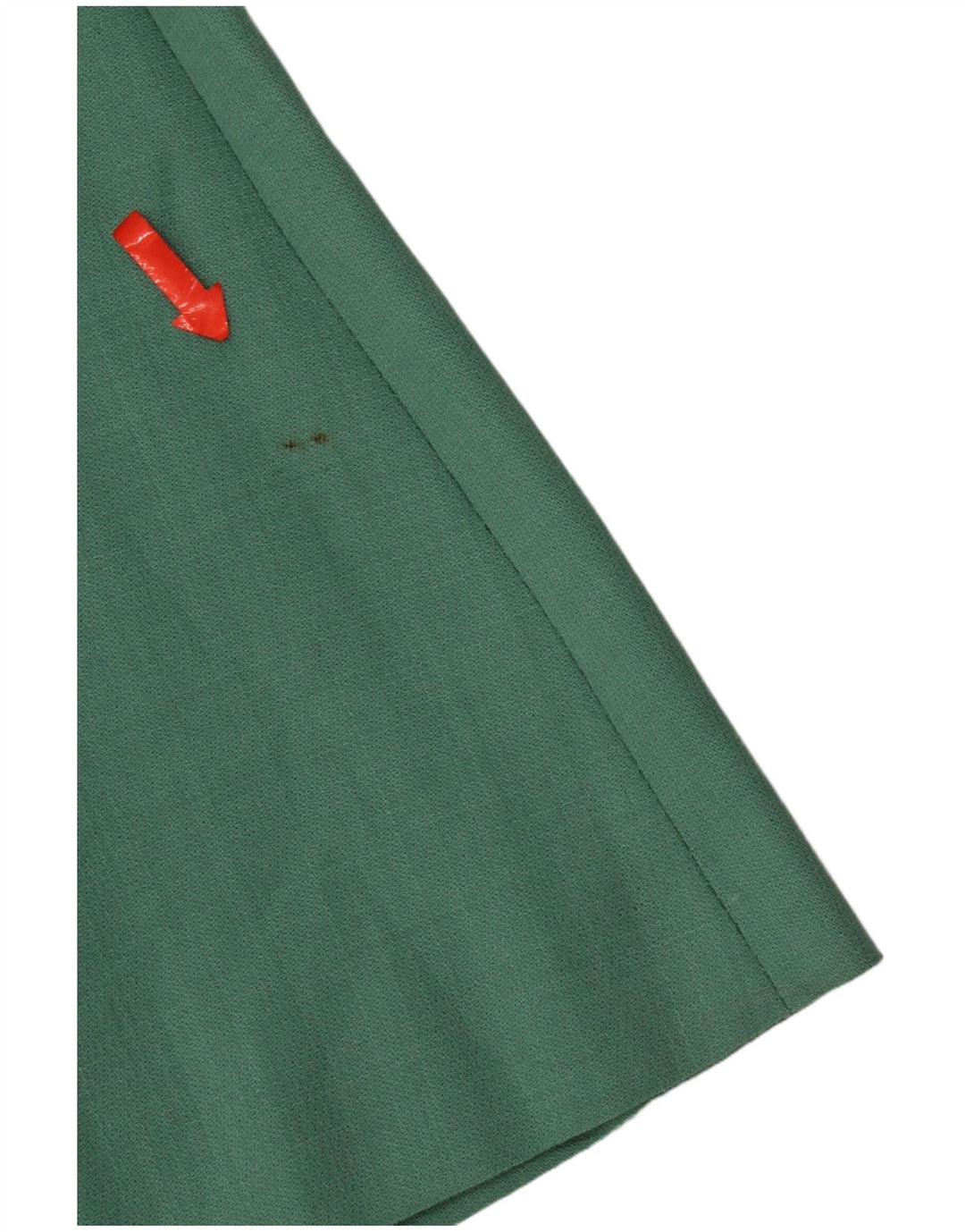 Vintage kvinders 1 knap 2 stykke sæt UK 12 Medium W28 Grøn Acetat