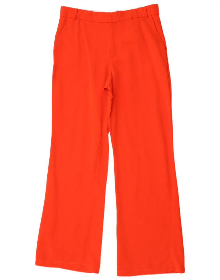 Zara Dame Bootcut Chino Bukser Large W30 L33 Rød