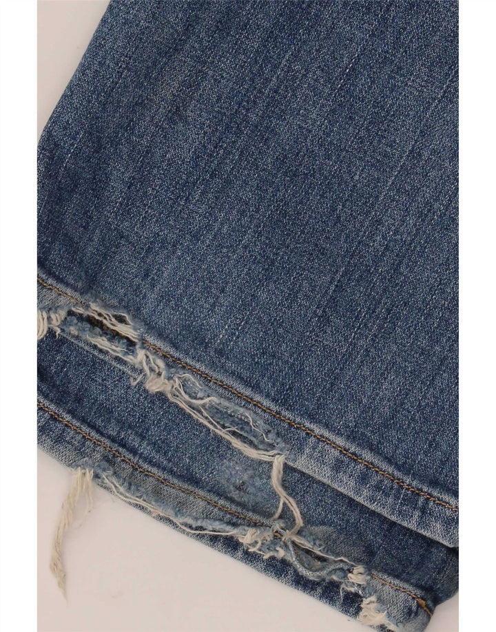 Wrangler Herre Texas Straight Jeans W34 L30 Blå Bomuld