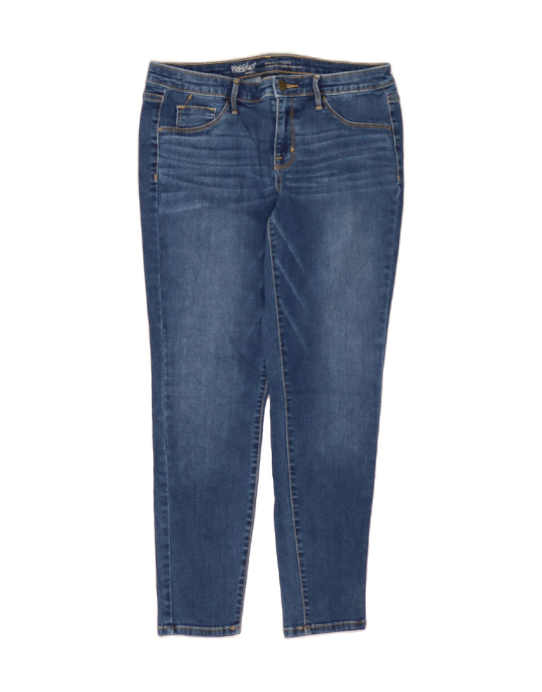 MOSSIMO Womens Mid Rise Jegging Jeans US 10 Large W30 L27 Blue Cotton Vintage Mossimo and Second-Hand Mossimo from Messina Hembry 
