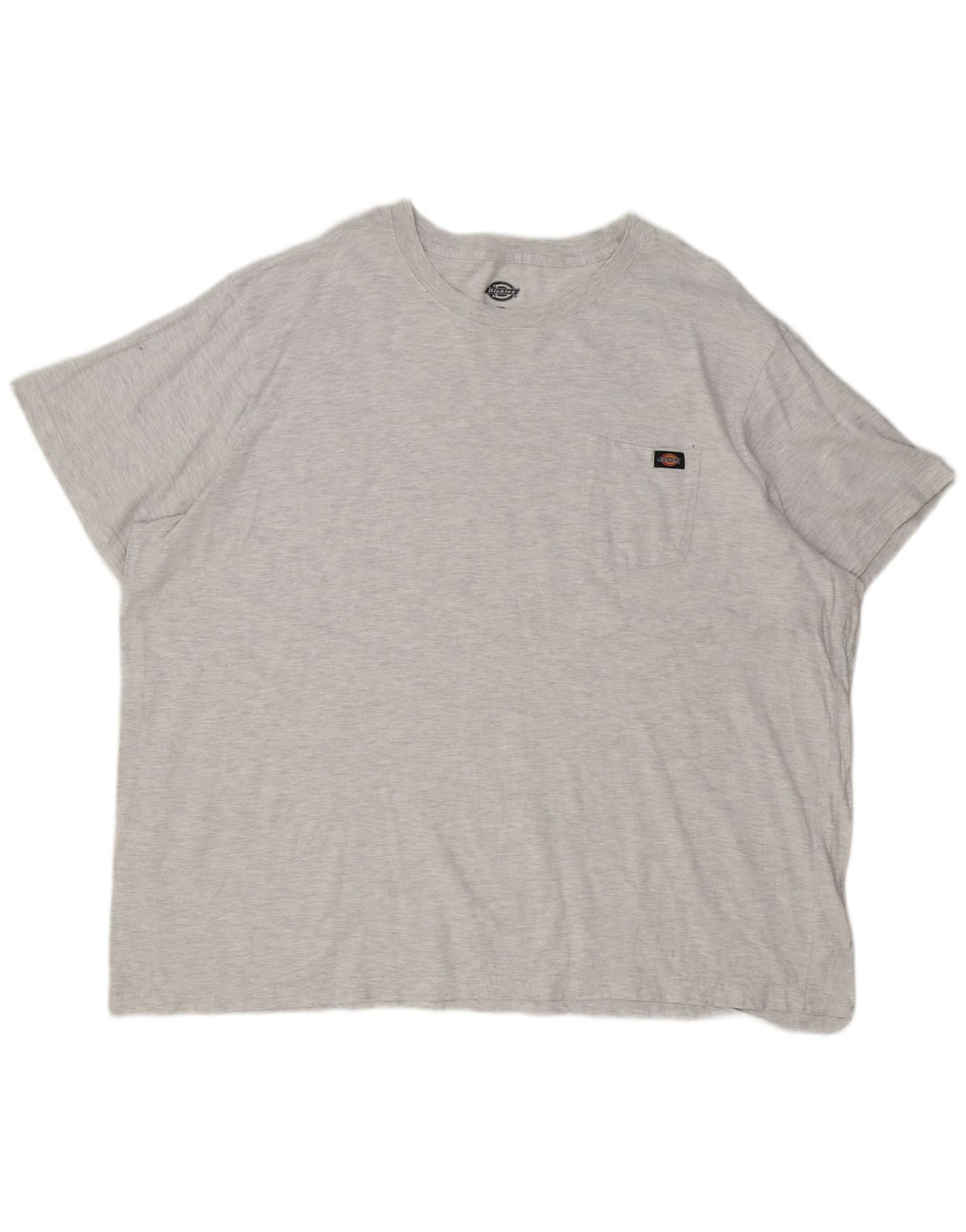 Dickies Herre T-Shirt Top 4XL Grå Flecked Bomuld