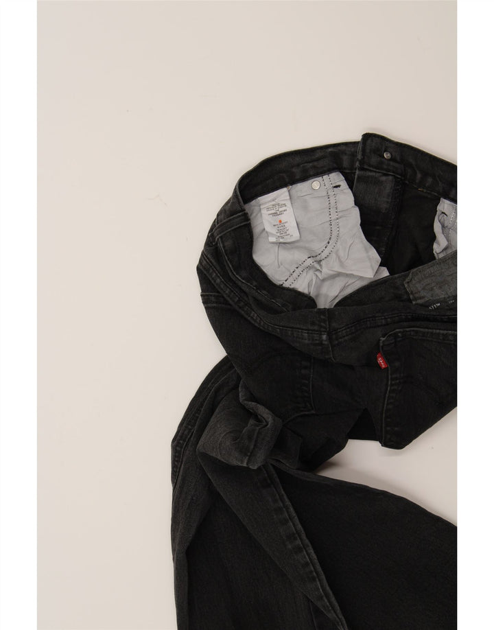 LEVI'S Boys 511 Slim Jeans 13-14 Years W33 L28 Black Polyester Vintage Levi's and Second-Hand Levi's from Messina Hembry 