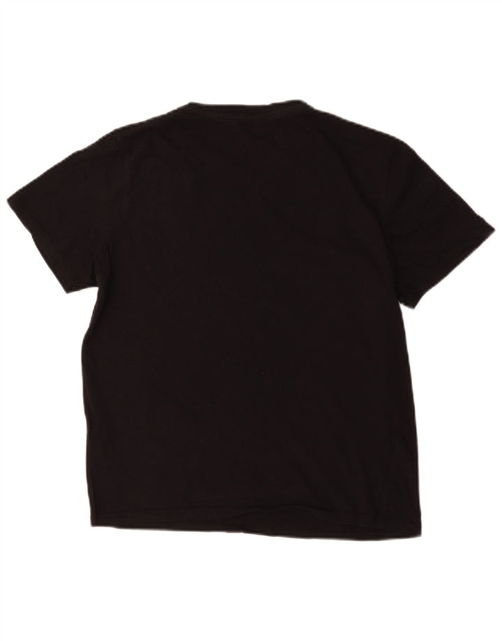 Jack & Jones herre T-shirt top lille sort bomuld