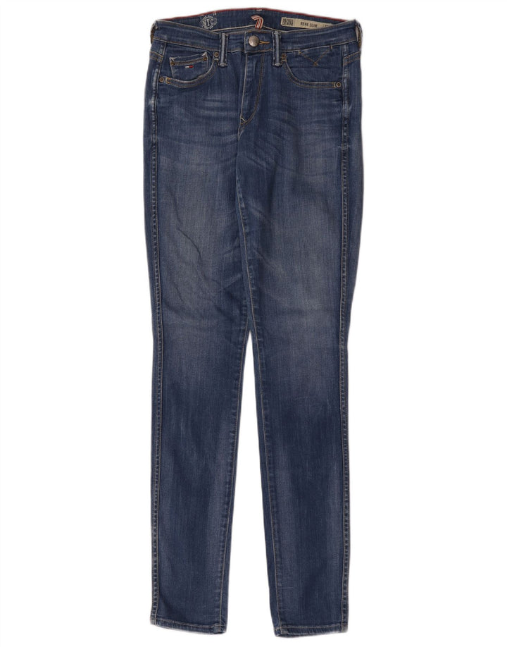 Tommy Hilfiger Dame Rene Slim Jeans W27 L34 Blå
